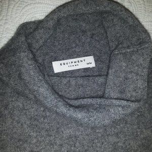 Grey cashmere vest